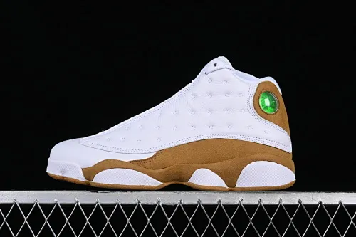 All categories Air Jordan Jordan series basketball shoes Air Jordan 13 pure original Air Jordan 13 Retro "Wheat" AJ13 Joe 13 wheat brown real carbon real cat eye 414571-171